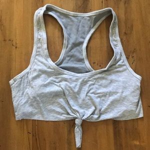 NWT Aerie Knot Front Sports Bra
